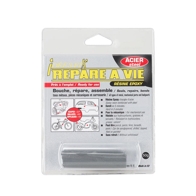 Pressol, Idées-Fix moldable metal. Steel, 50 grams