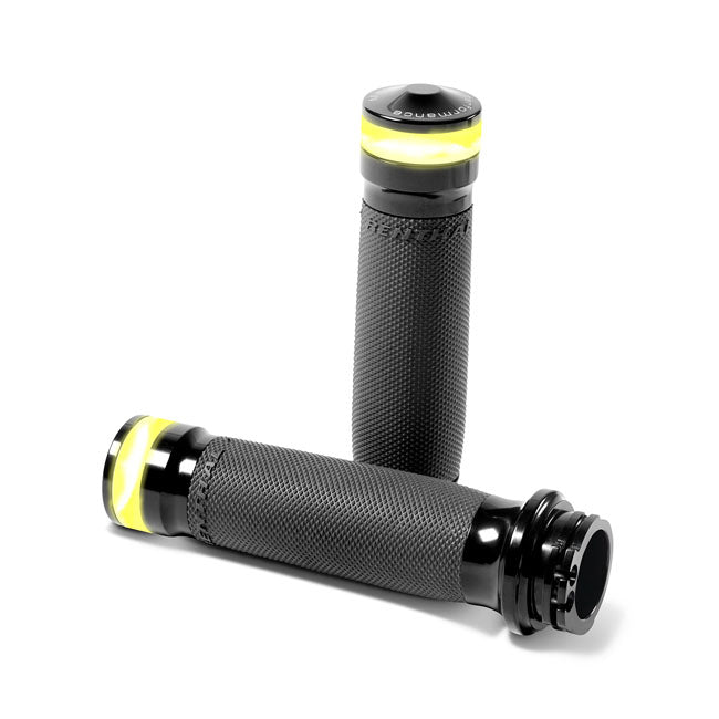 PM, Contour vision LED turn signal grips