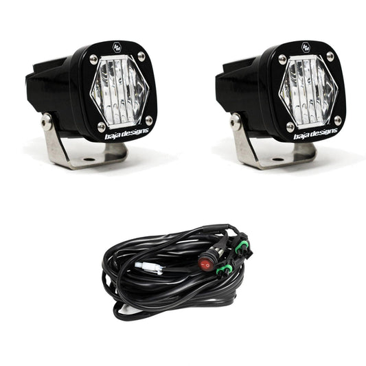 Baja Designs S1 Black LED Auxiliary Light Pod Pair