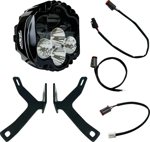 Custom Dynamics Shark Demon LED Headlight Kit for Road Warrior Fairing