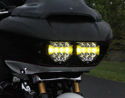 Denali D14 Destroyer LED Headlight Kit for Previous Gen Road Glide
