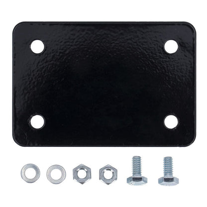 Dominator, clubstyle crash bar adapter bracket Dyna. Black
