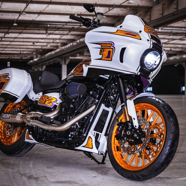 Dominator, FXRT style headlamp lens kit