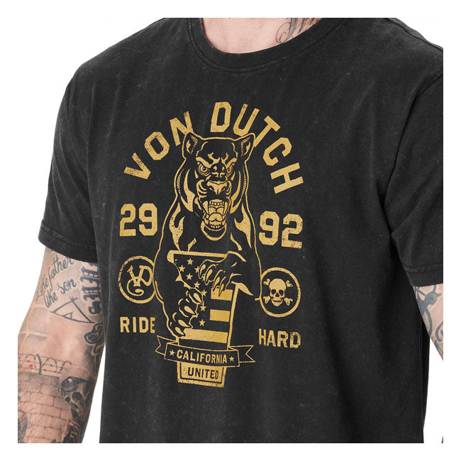 Von Dutch Hard Anthracite t-shirt