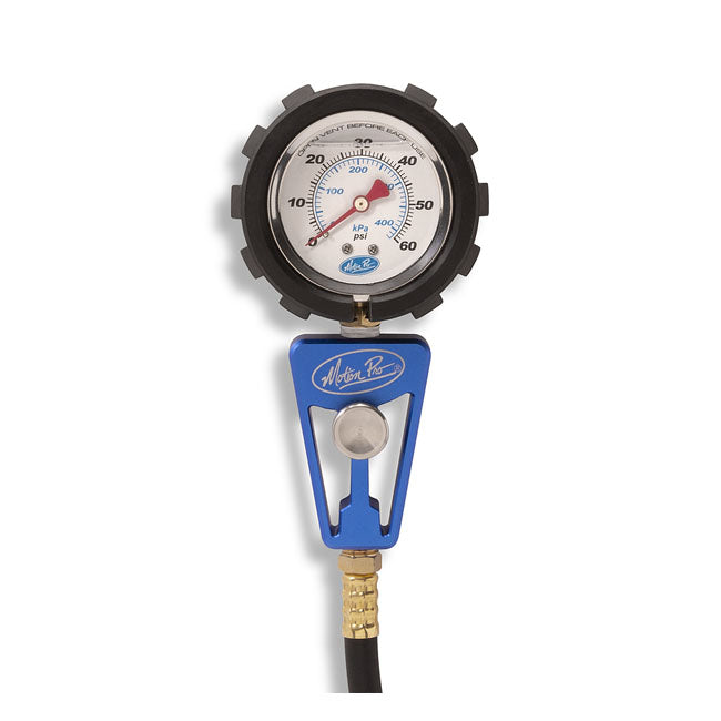 Motion Pro, 0-60 PSI (4.1 bar) tire pressure gauge