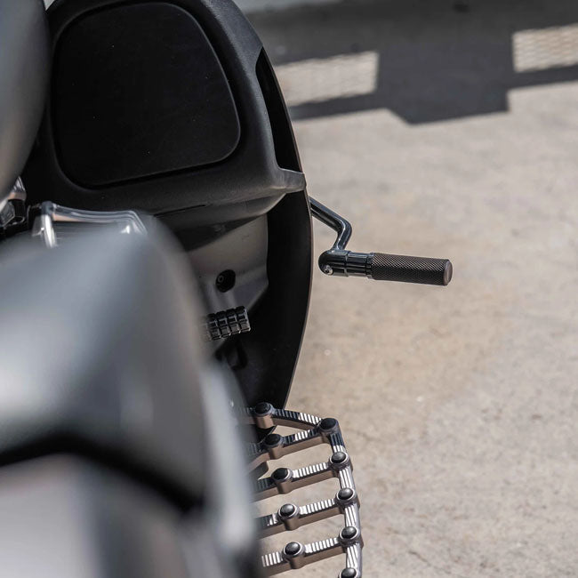Arlen Ness, forged highway peg mounts With pegs