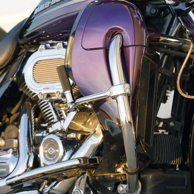 Arlen Ness, forged highway peg mounts With pegs