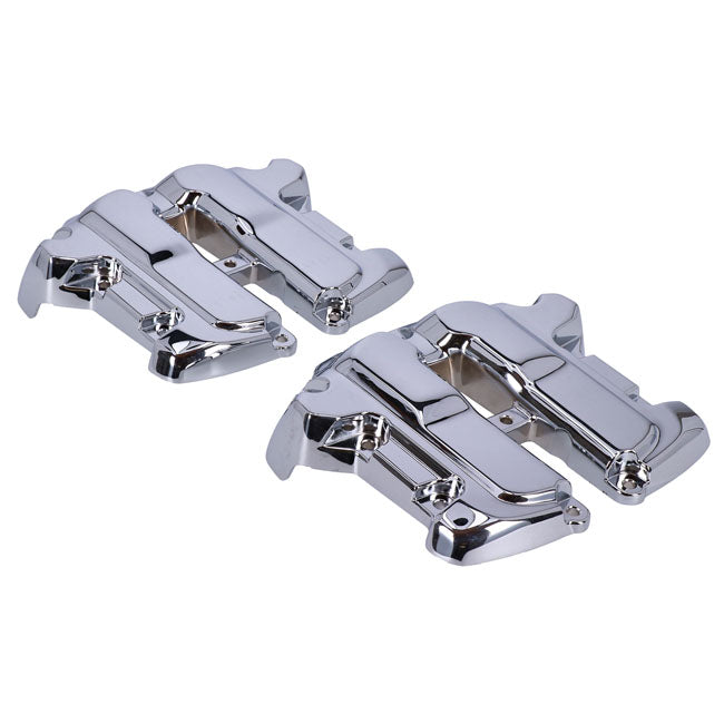 M8 Rocker box cover set. Chrome