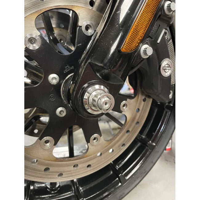 Bare Knuckle Performance, stainless axle kit Front wheel