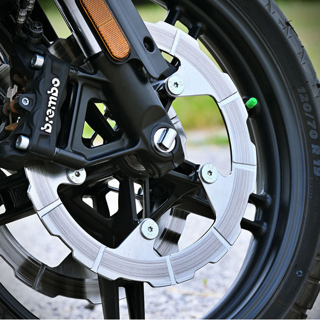 Bare Knuckle Performance, stainless axle kit Front wheel