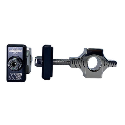 Bare Knuckle Performance, axle adjuster kit. FXD logo