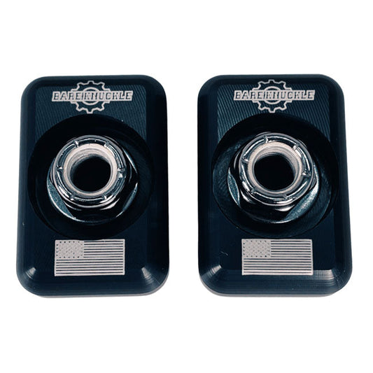 Bare Knuckle Performance, axle adjuster plate kit US flag