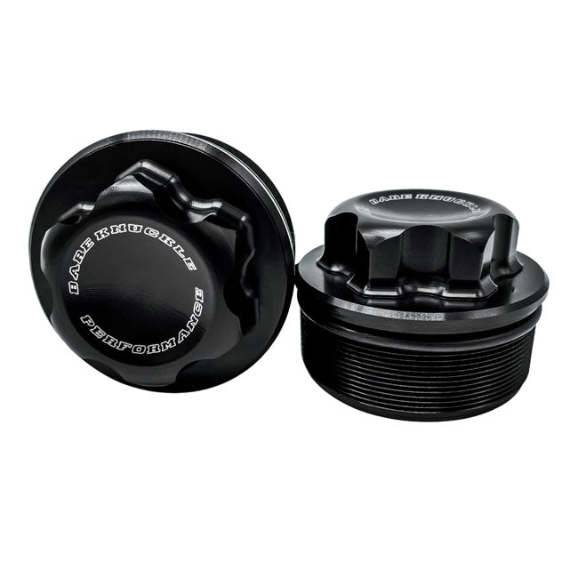 Bare Knuckle Performance, fork tube caps. 49mm fork tubes