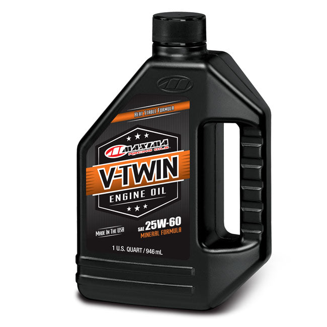 Maxima Racing Oils, V-Twin mineral 25W60