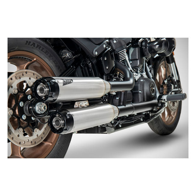 Zard, ''Overlapped'' 2-2 slip-on mufflers Plain