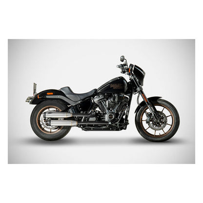 Zard, ''Overlapped'' 2-2 slip-on mufflers Plain