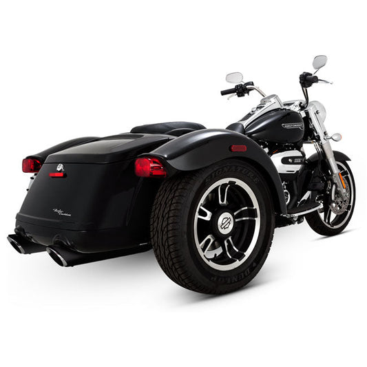 Vance Hines, 4" Twin Slash Round slip-on mufflers