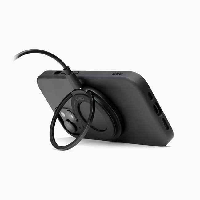 Cayo, Disc.dokk 15W Charger. Black