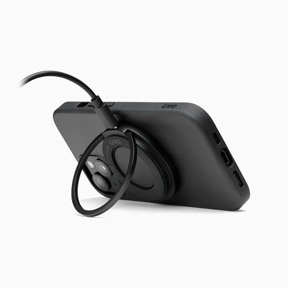 Cayo, Disc.dokk 15W Charger. Black
