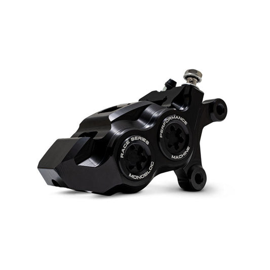 PM, Race Series 4-P Monobloc caliper. Right front. Black