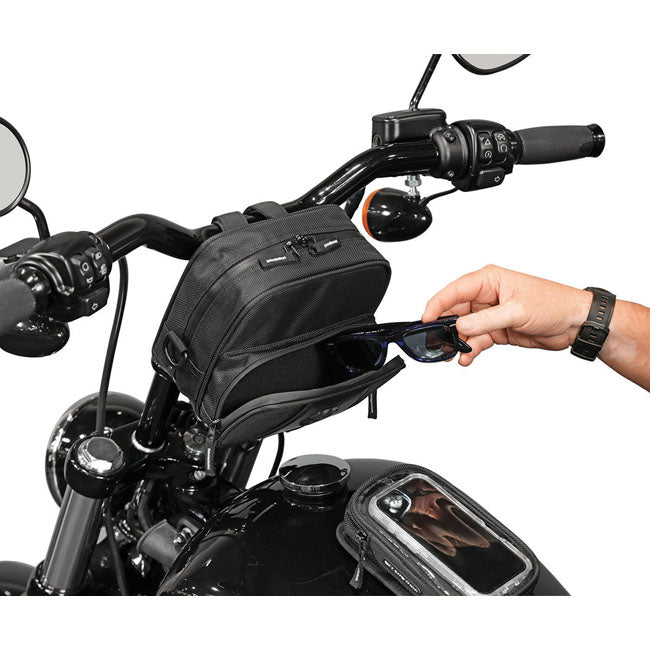 Nelson-Rigg, Route 1 Highway handlebar bag. Black