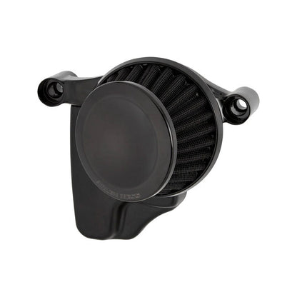 Arlen Ness, Nightster Mini 22° air cleaner kit. All black