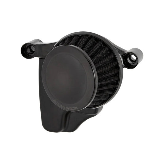 Arlen Ness, Nightster Mini 22° air cleaner kit. All black