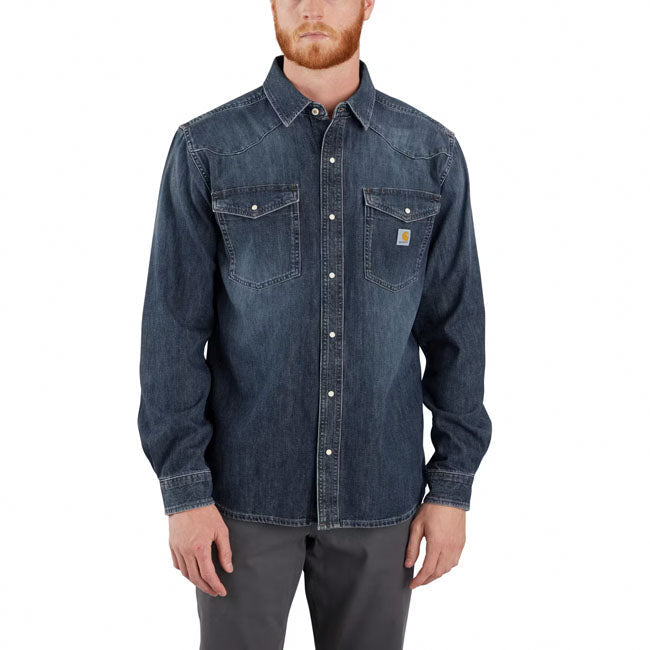 Carhartt Denim L/S Snap Front Shirt
