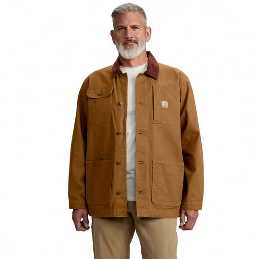 Carhartt Duck Loose Fit Chore Coat carhartt® brown