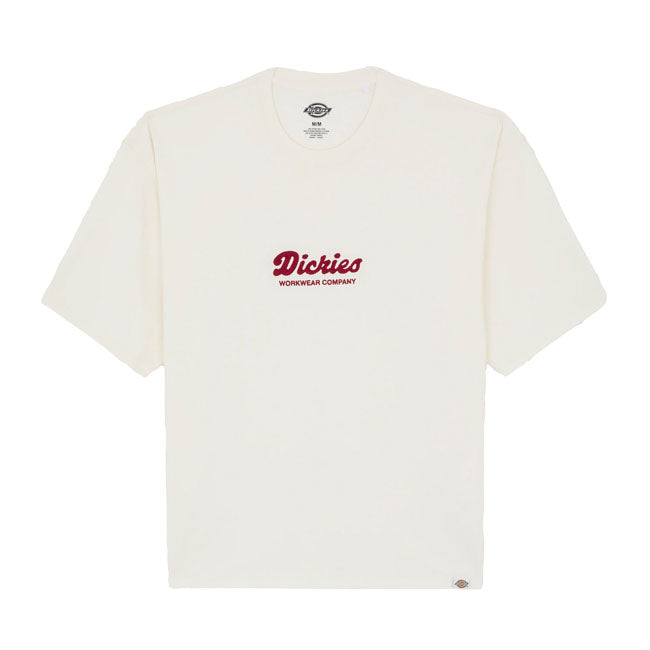 Dickies Lewistown Embro t-shirt egret