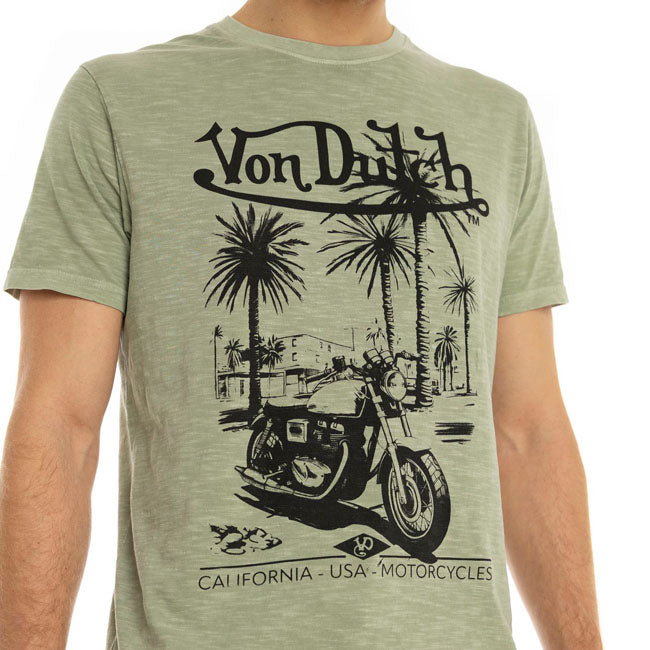 Von Dutch Socal t-shirt olive