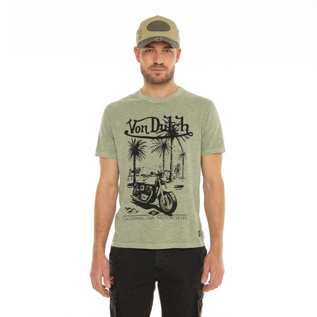 Von Dutch Socal t-shirt olive