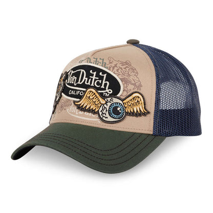 Von Dutch Patches 07 cap olive/navy