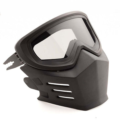 Simpson Mask for Chopper Black