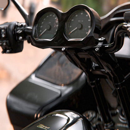 Kraus, Road Glide Gauge Bezel. LUX face. Black