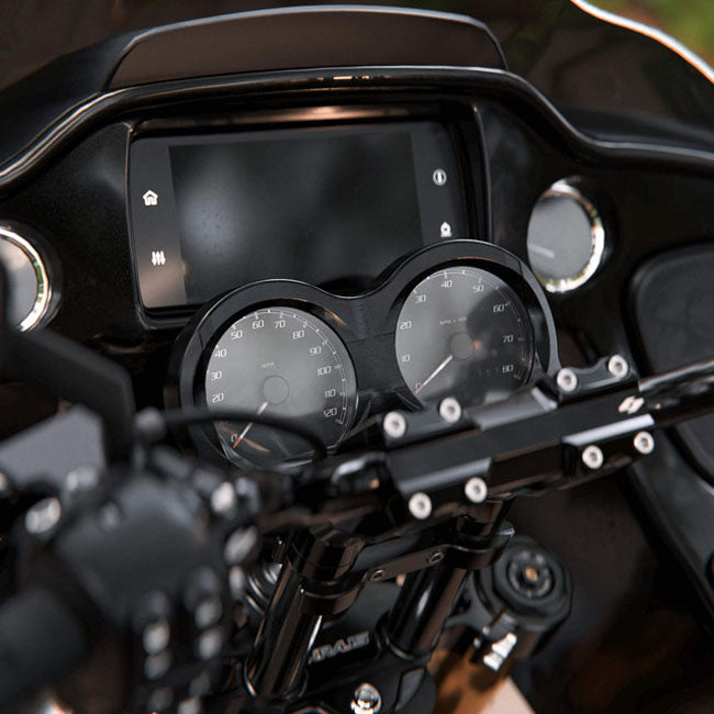 Kraus Gauge Relocation Bezel for Road Glide