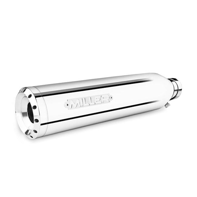 *2 WEEKS EXTRA TRANSIT TIME* Miller, Destiny slip-on mufflers. Euro 5. Polished