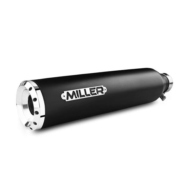 *2 WEEKS EXTRA TRANSIT TIME* Miller, Destiny Slip-On Mufflers. Euro 5. Matte Black