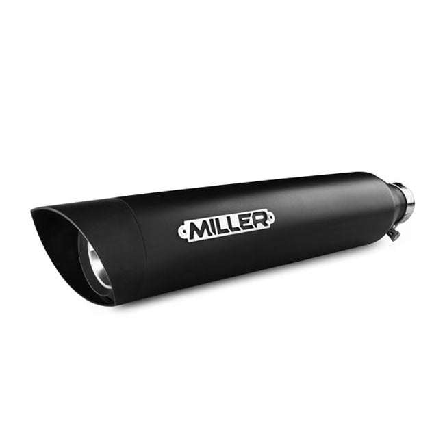 *2 WEEKS EXTRA TRANSIT TIME* Miller, Destiny Slip-On Mufflers. Euro 5. Matte Black