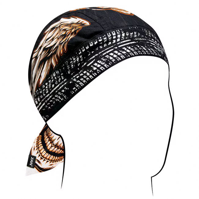 ZANheadgear Flydanna® Cotton Flaming Skull