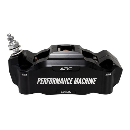 Performance Machine, Race Series radial caliper. Left. Black