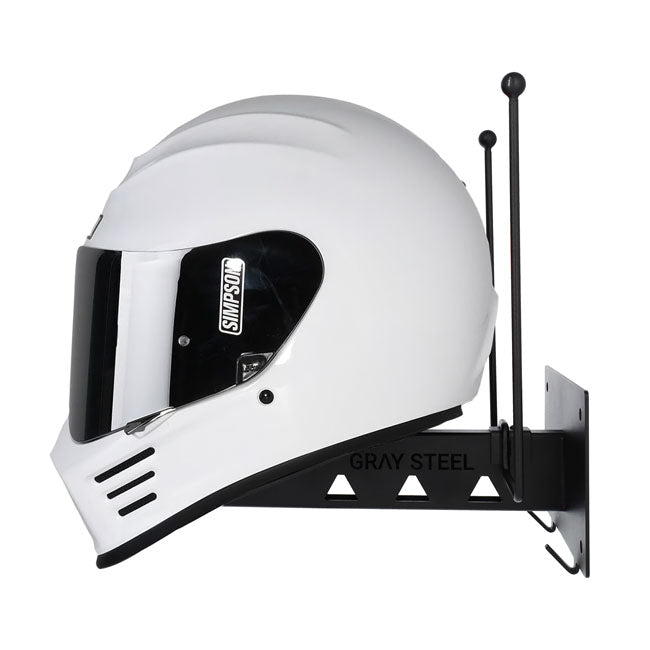 Gray Steel X7 Helmet