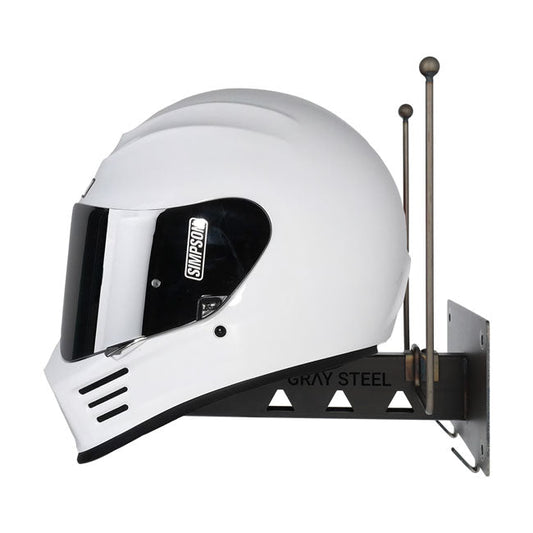 Gray Steel X7 Helmet