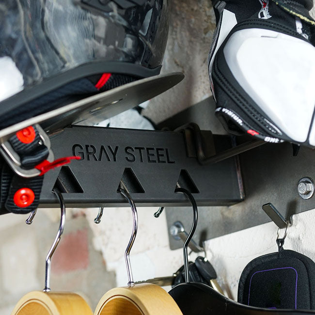 Gray Steel X7 Helmet