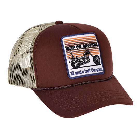 13 1/2 Keep On Chopping trucker cap