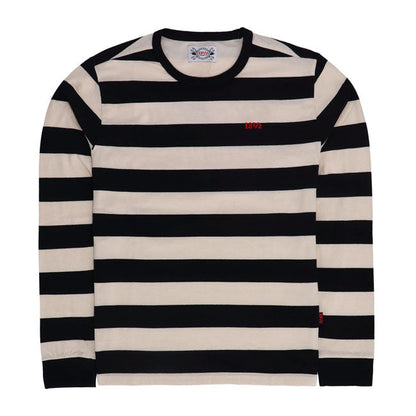13 1/2 KOC long sleeve black/white