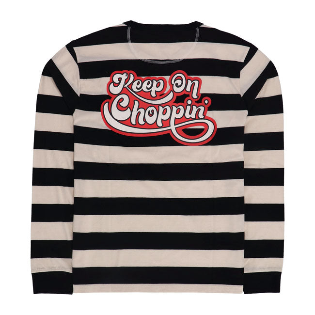 13 1/2 KOC long sleeve black/white