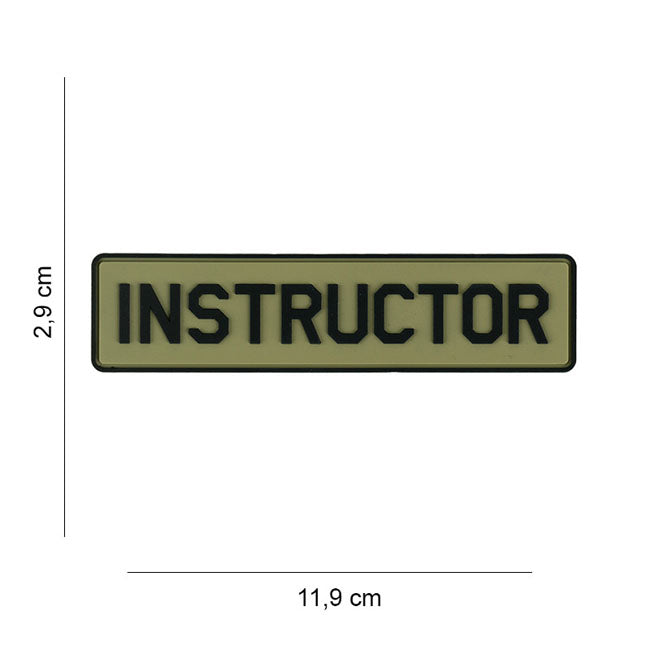 Army Surplus Patch 3D PVC Instructor