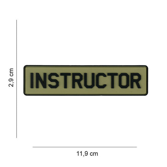 Army Surplus Patch 3D PVC Instructor