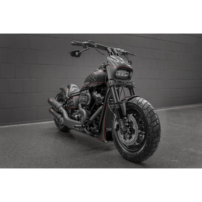 Killer Custom, ''Back Saver'' Raked T-Bar Mega handlebar 4"